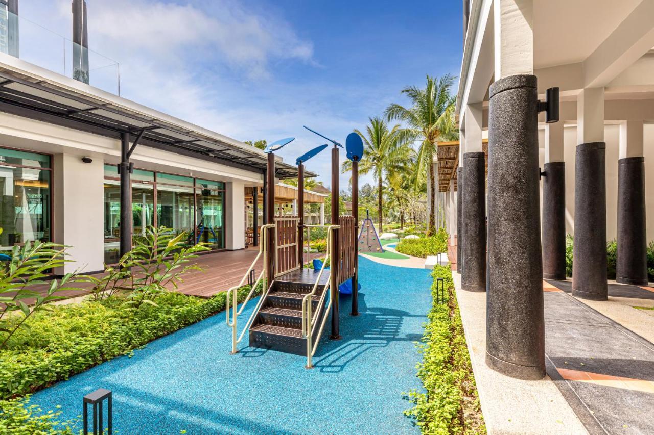Outrigger Khao Lak Beach Resort - Sha Extra Plus 외부 사진 Playground at the school